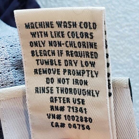 LL Bean Cargo Shorts Men's Size Small Lined Drawstring Pull On Athletic Blue - Picture 6 of 11